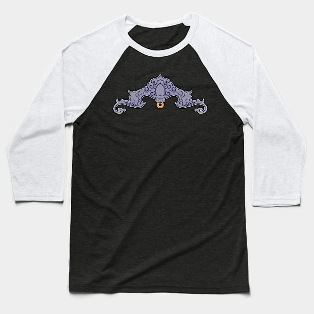 Sacred Bat Baseball T-Shirt by PeregrinusCreative